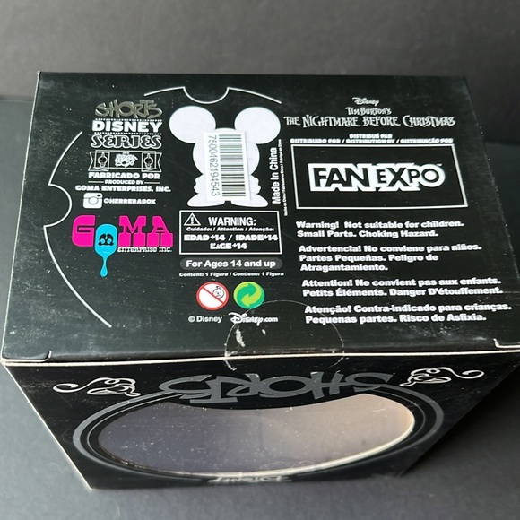 Fan Expo Disney Shorts Jack Skellington Mickey Mouse Figure Nightmare Before Xms - Picture 6 of 6